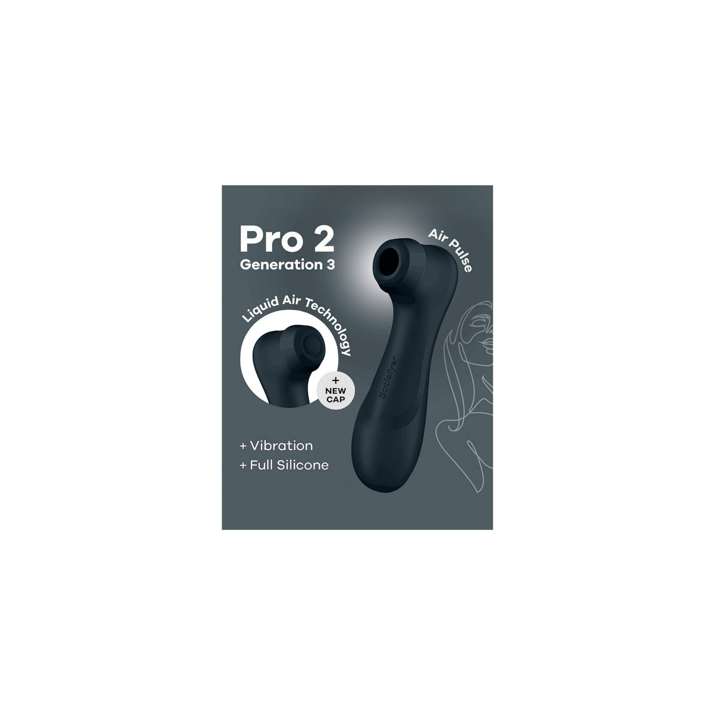 Satisfyer Pro 2, Generation 3 - Trykkbølge Vibrator