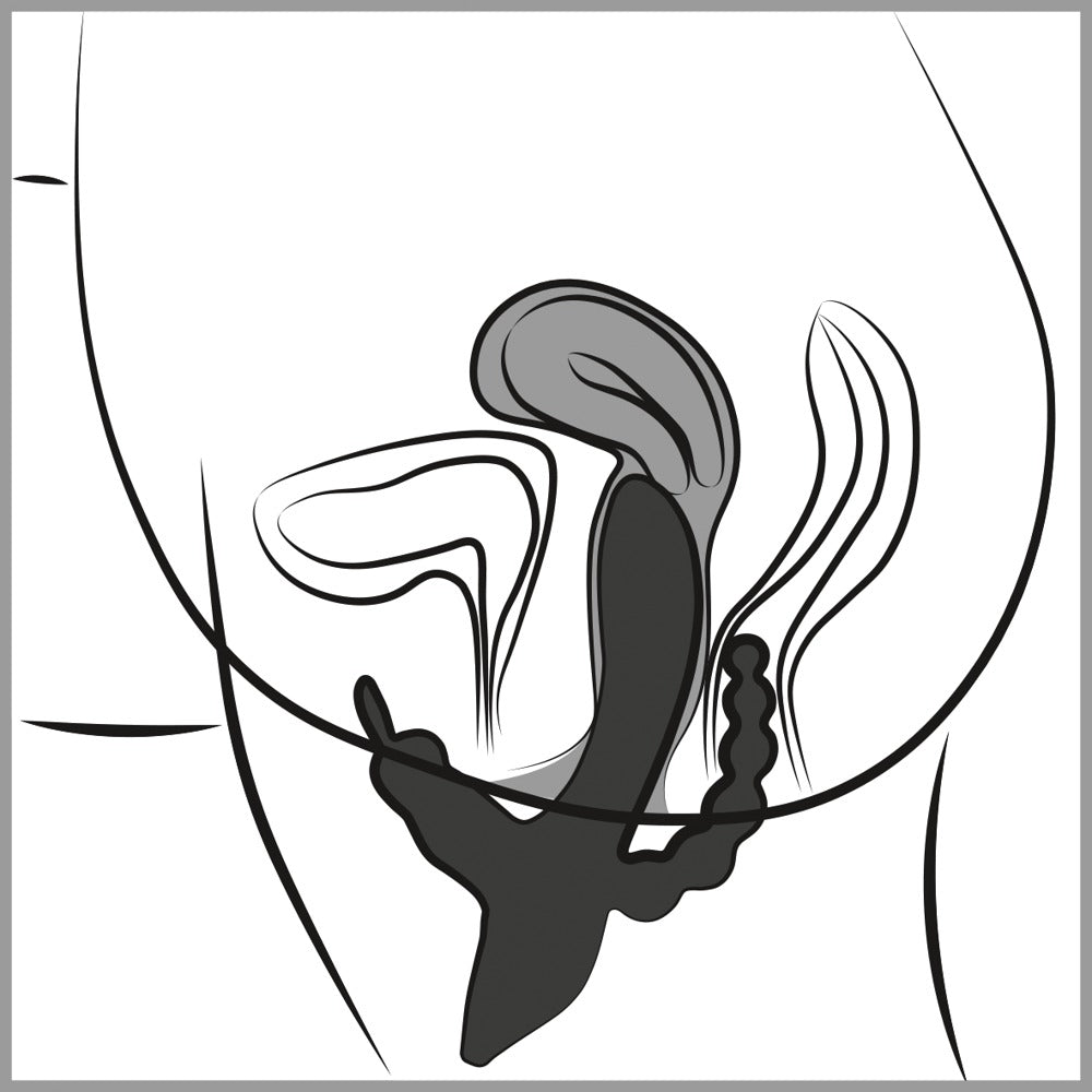 Sweet smile Trippel G-punkt Vibrator