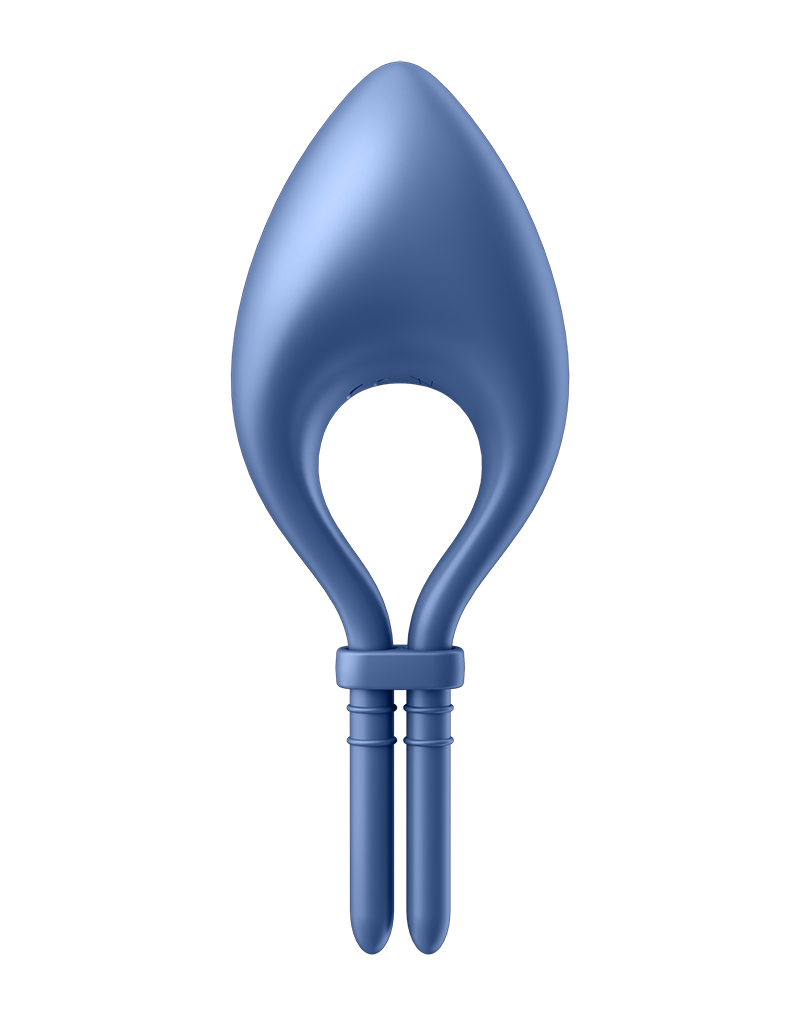 SATISFYER BULLSEYE BLUE JUSTERBAR PENISRING