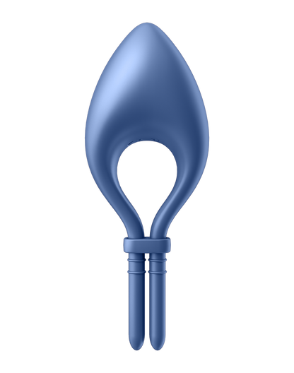 SATISFYER BULLSEYE BLUE JUSTERBAR PENISRING