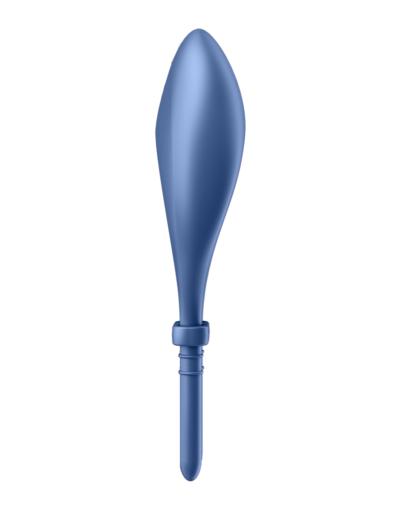 SATISFYER BULLSEYE BLUE JUSTERBAR PENISRING