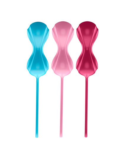Satisfyer POWER BALLS – Kegel-dobbel 3-pack
