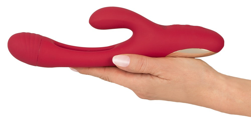 Sweet Smile – Rabbitvibrator med flicking-funksjon & 3 motorer