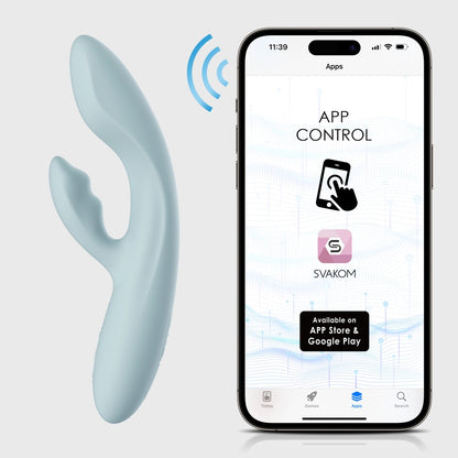 SVAKOM Chika – Rabbitvibrator med varme, appstyring & intelligent modus