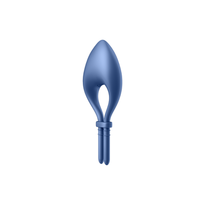 SATISFYER BULLSEYE BLUE JUSTERBAR PENISRING