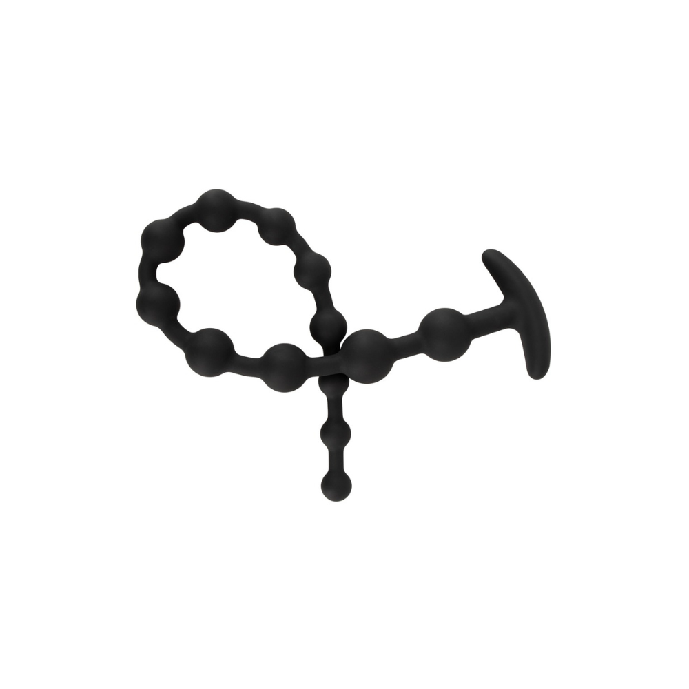 Black Velvets – 50 cm fleksible anal beads (13 perler)