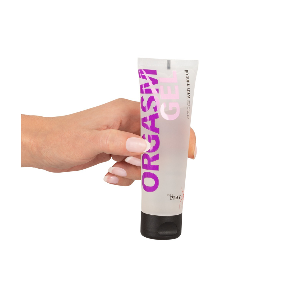Just Play – Orgasm Gel med mynteolje (80 ml)