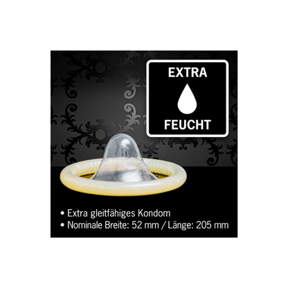 London Q600 – Tynne, transparente kondomer (10-pakning)
