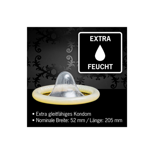 London Q600 – Tynne, transparente kondomer (10-pakning)