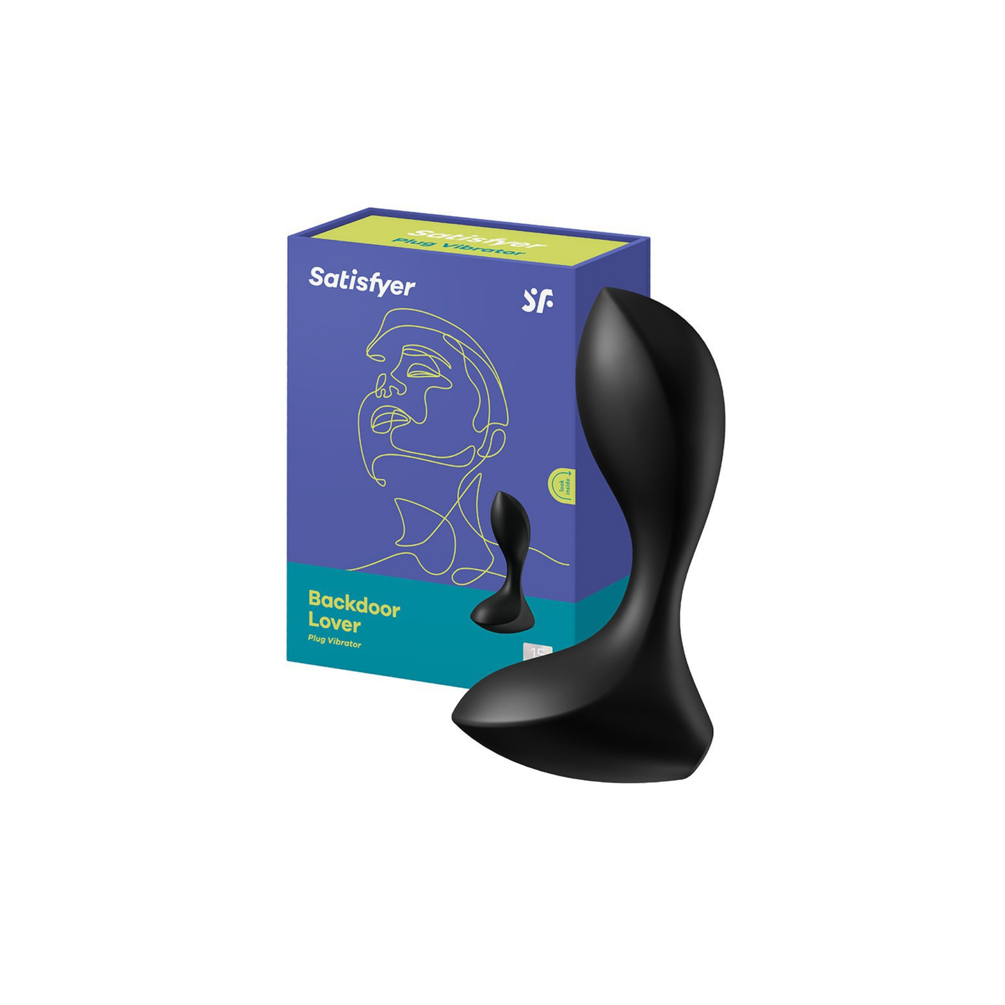 Satisfyer - Backdoor Lover - Anal Vibrator - Black