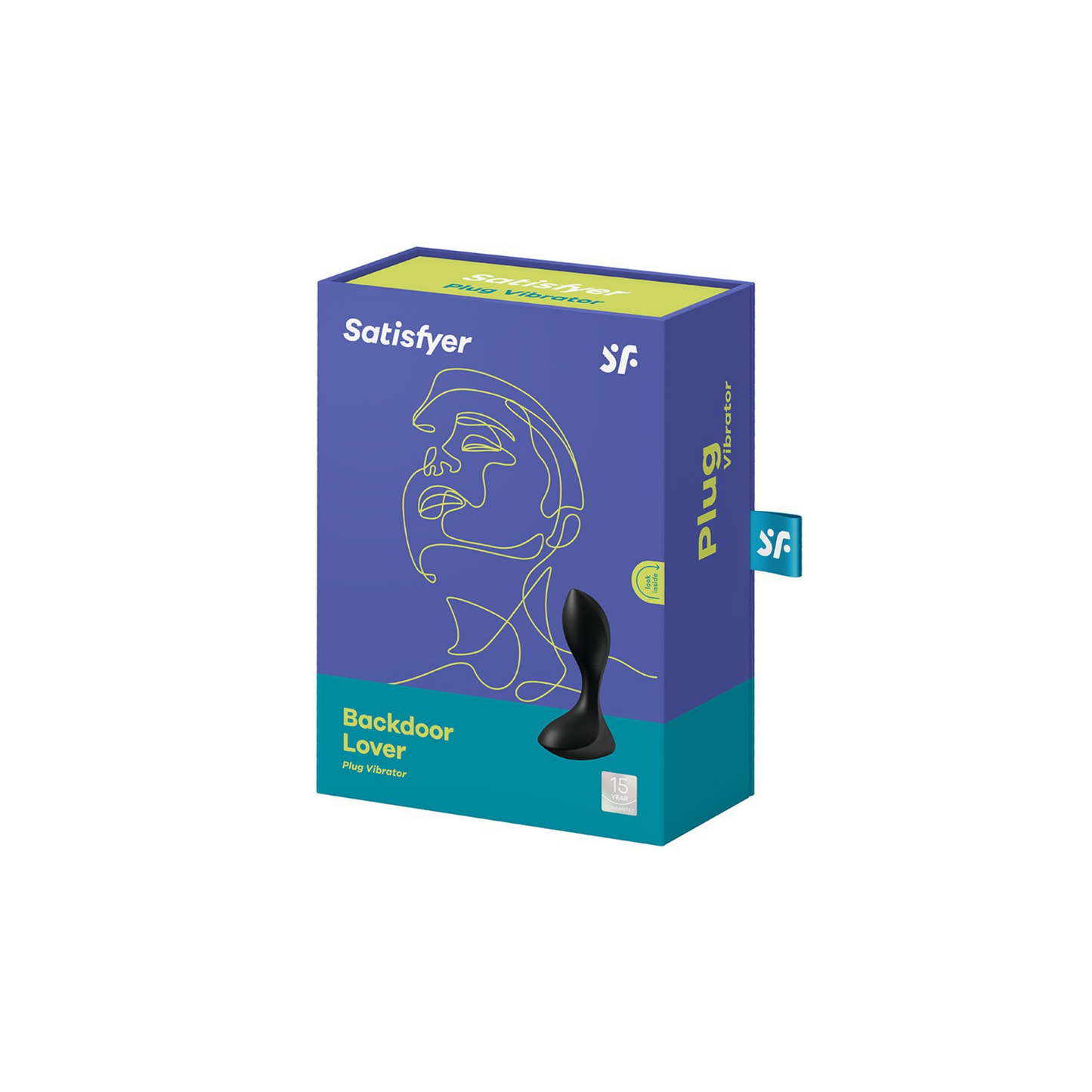 Satisfyer - Backdoor Lover - Anal Vibrator - Black