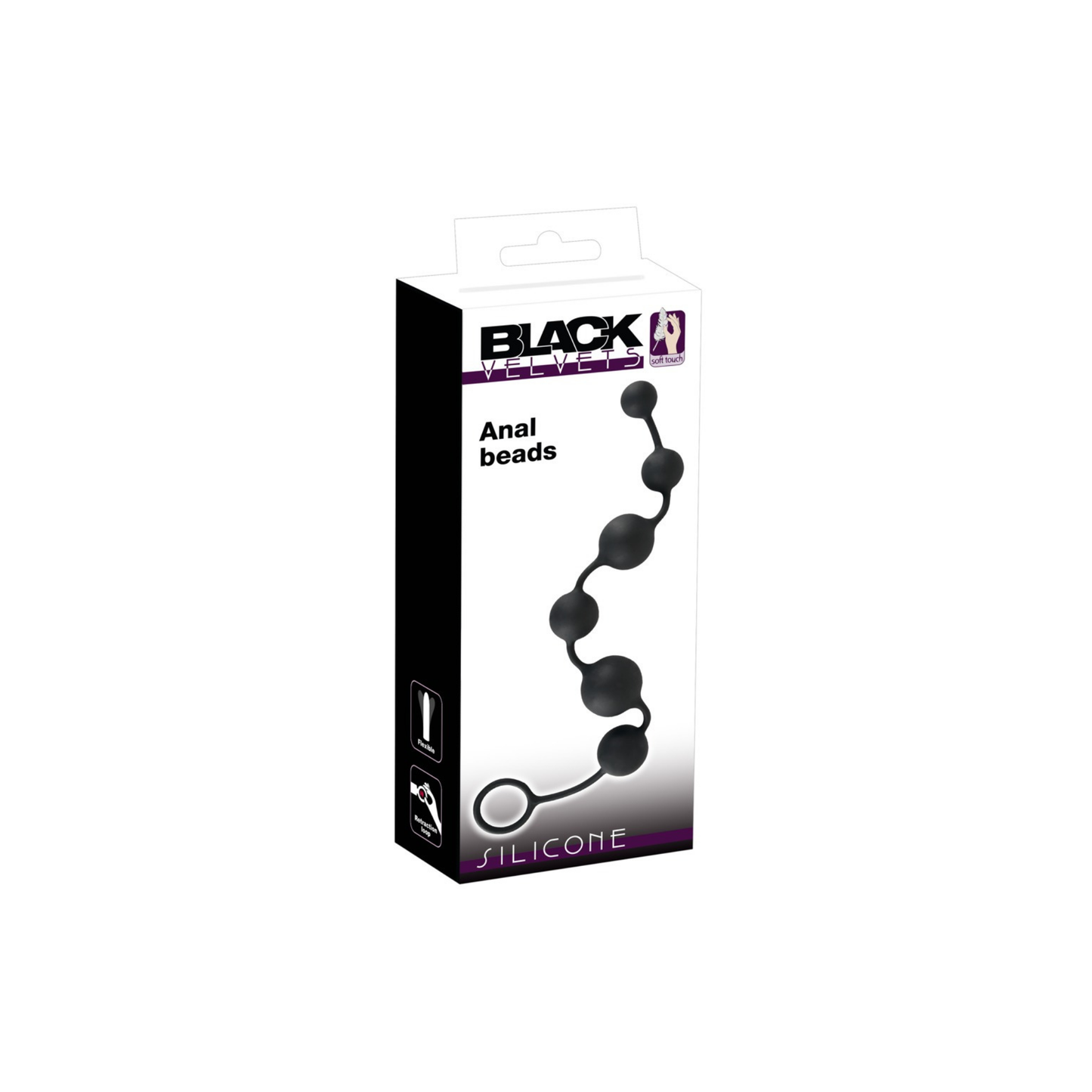 Black Velvets - Anal beads